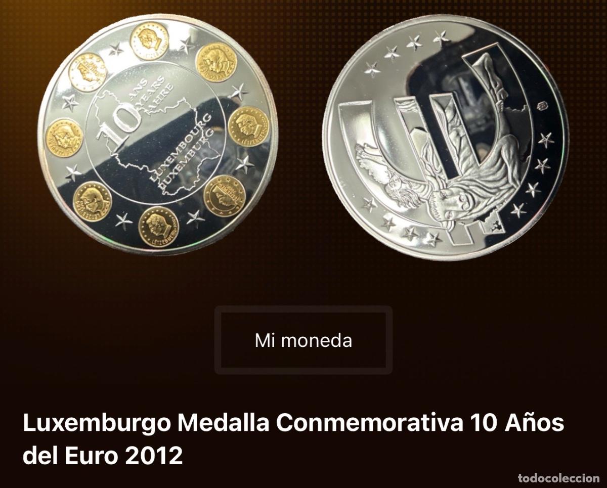 Euros: medalla conmemorativa de Luxemburgo &ndash; 10 A&ntilde;os del Euro (2012) Proof