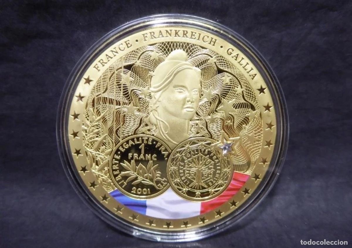 Euros: ️ Medalla Conmemorativa &ldquo;20 A&ntilde;os del Euro&rdquo; 2018 Proof | Edici&oacute;n Limitada 9.999 | Swarovski | 110 g