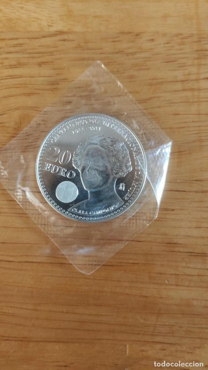 Euros: Moneda de 20 euros Espa&ntilde;a a&ntilde;o 2011 - CLARA CAMPOAMOR SC