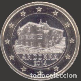 Euros: Andorra 1 Euro 2014 Unicrculated UNC