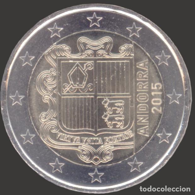 Euros: Andorra 2 Euro 2015 Unicrculated UNC