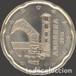 Euros: Andorra 20 Cent 2016 Unicrculated UNC - Foto 1