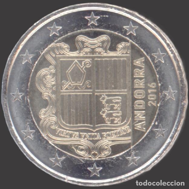 Euros: Andorra 2 Euro 2016 Unicrculated UNC