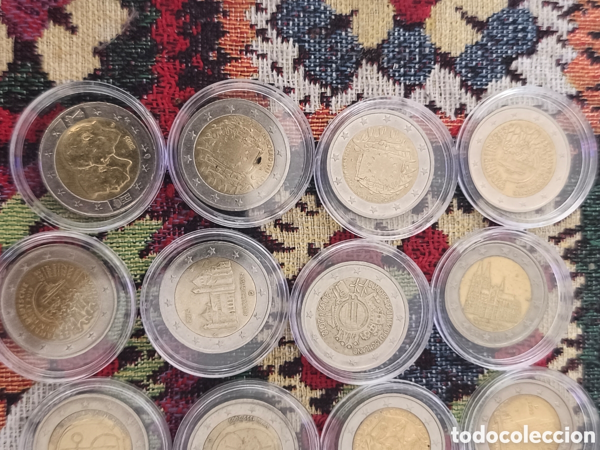 Euros: Monedas de dos euros con c&aacute;psula - Foto 2