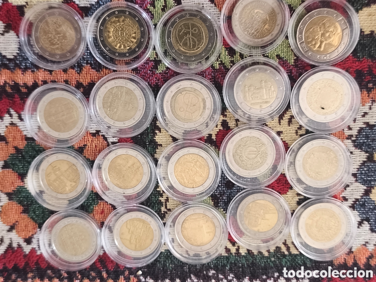 Euros: Monedas de dos euros con c&aacute;psula - Foto 3