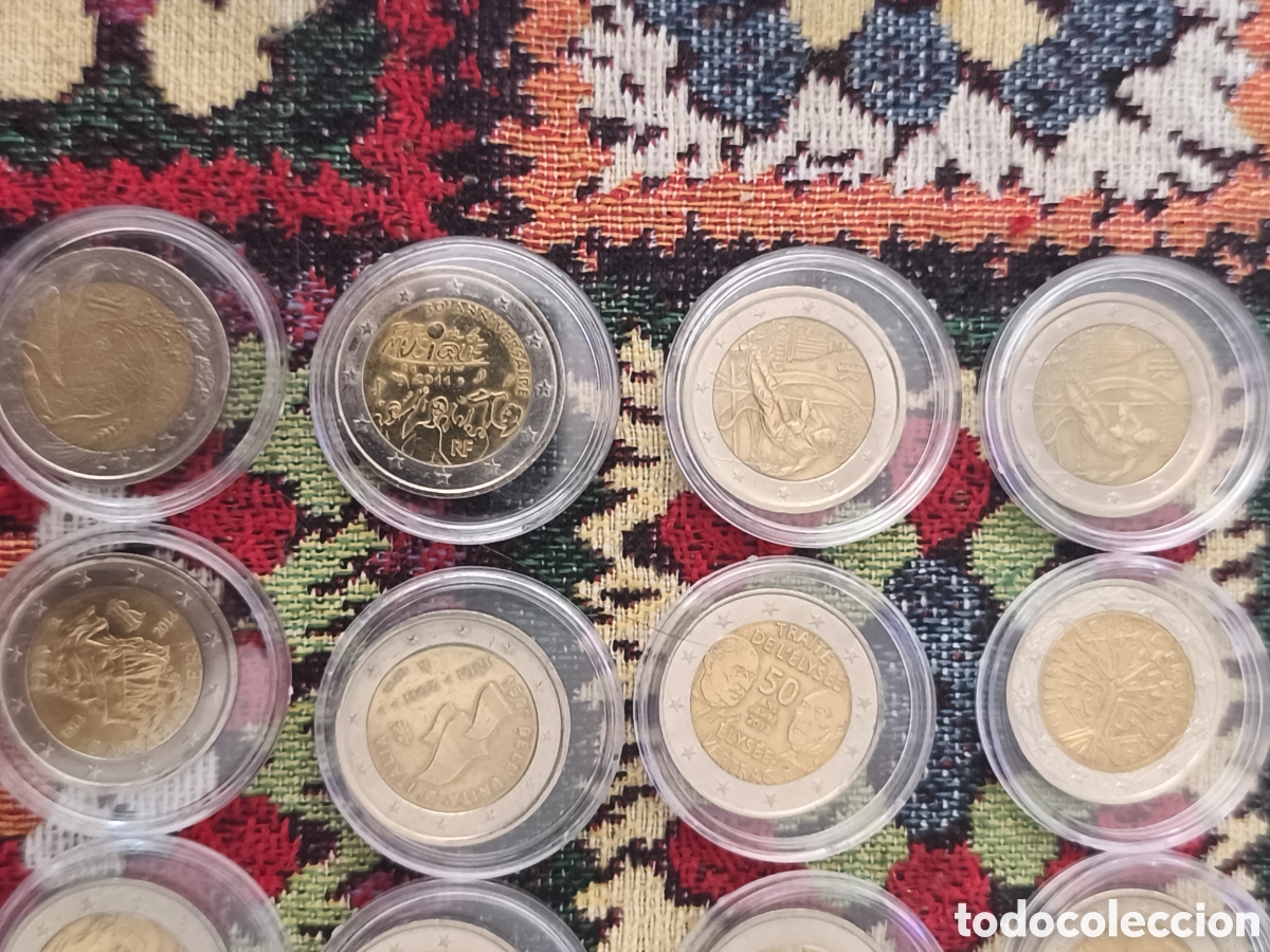 Euros: Monedas de dos euros con c&aacute;psula - Foto 8