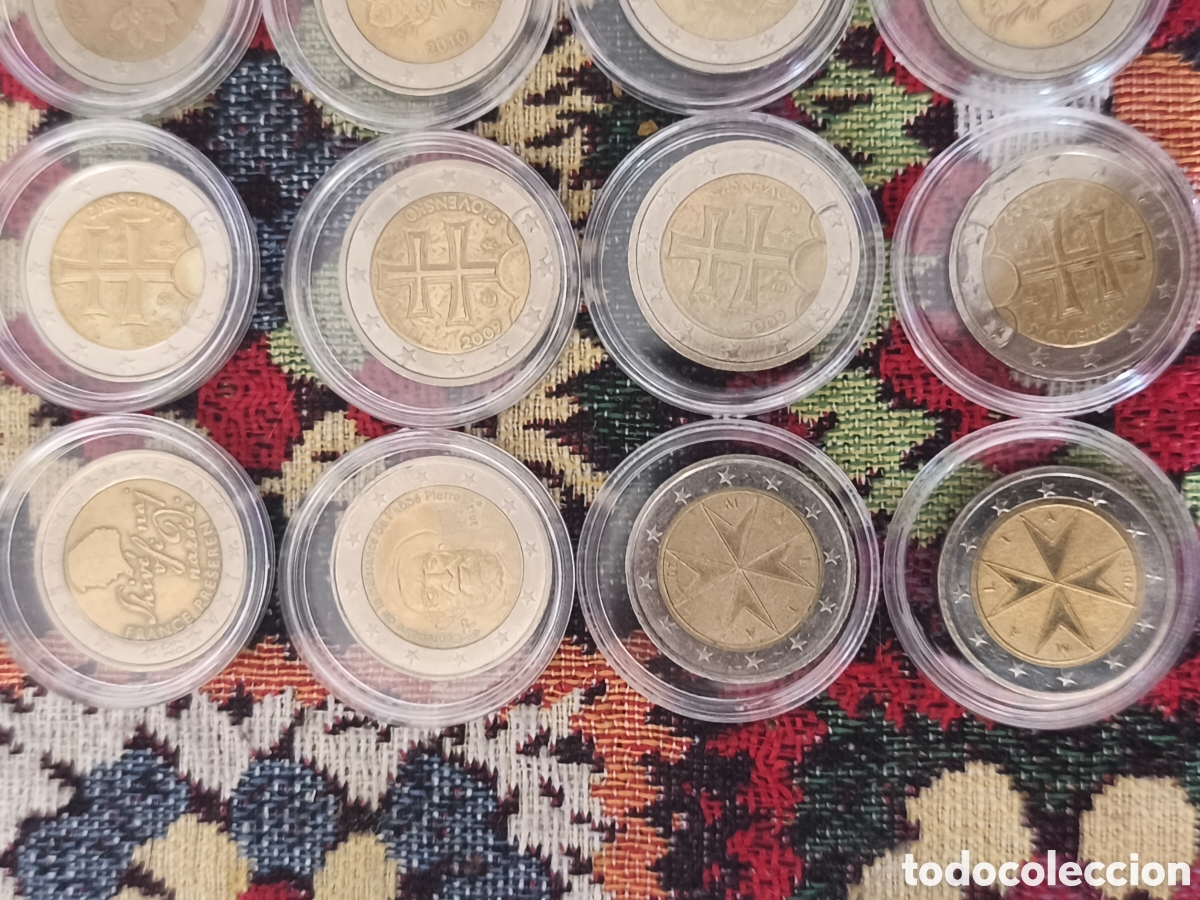 Euros: Monedas de dos euros con c&aacute;psula - Foto 11