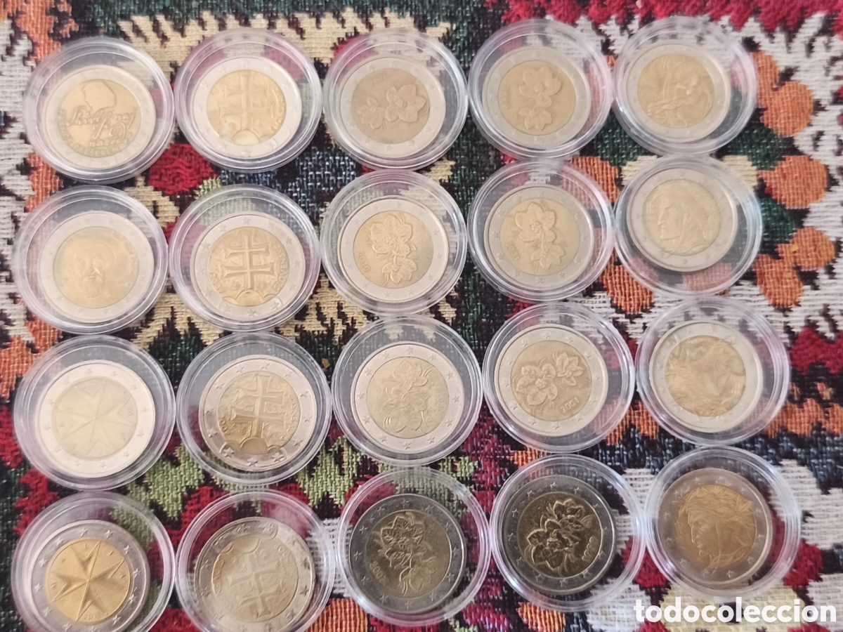 Euros: Monedas de dos euros con c&aacute;psula - Foto 12