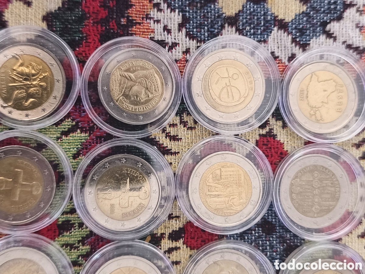 Euros: Monedas de dos euros con c&aacute;psula - Foto 13