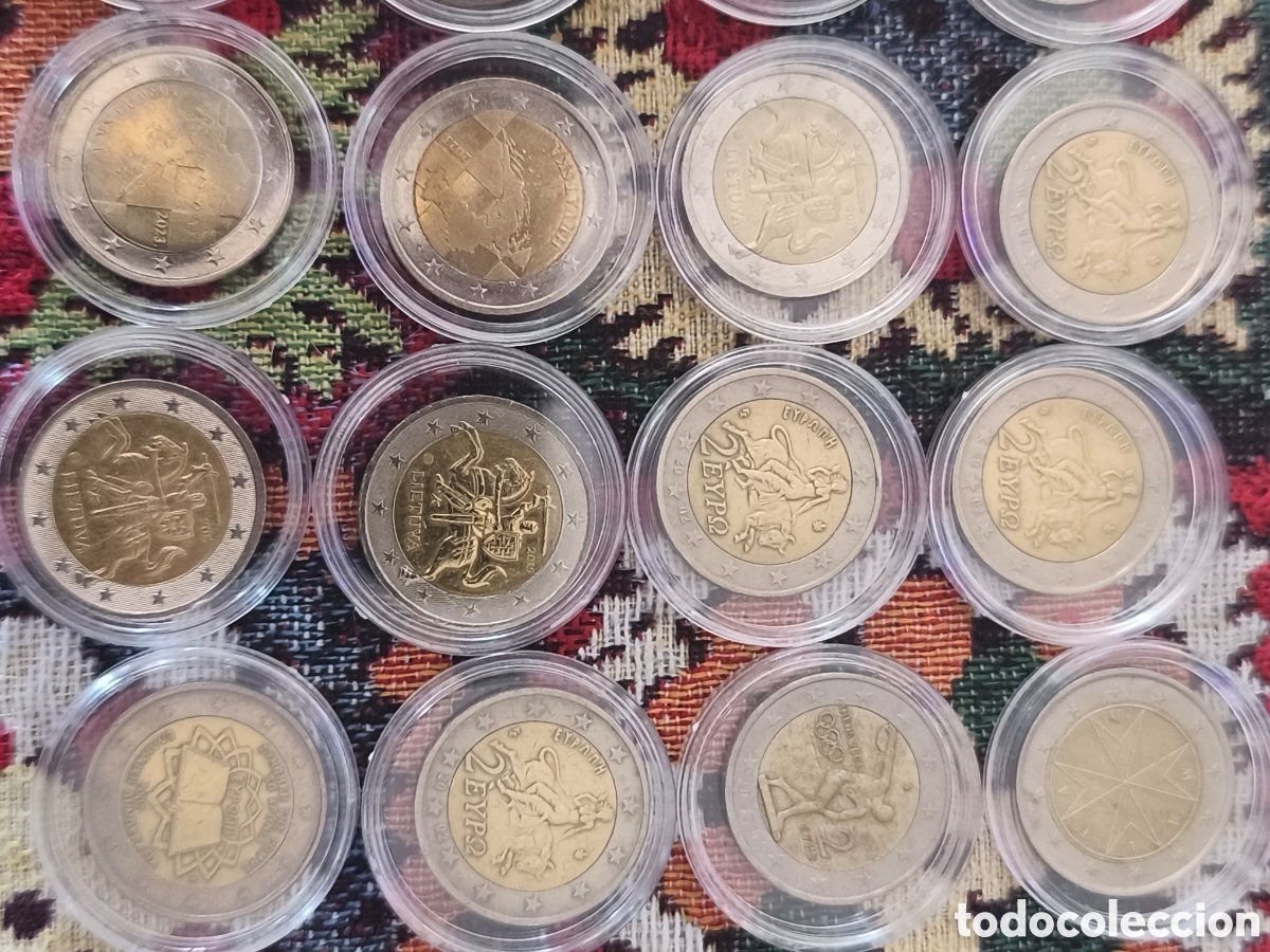 Euros: Monedas de dos euros con c&aacute;psula - Foto 14