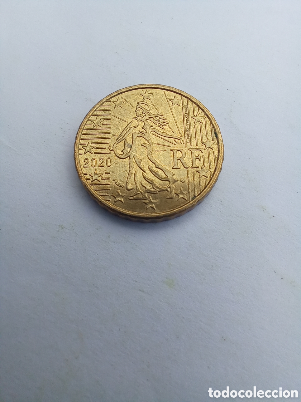 Euros: MONEDA 10 C&Eacute;NTIMOS DE EURO FRANCIA - A&Ntilde;O 2020 (SEMBRADORA)