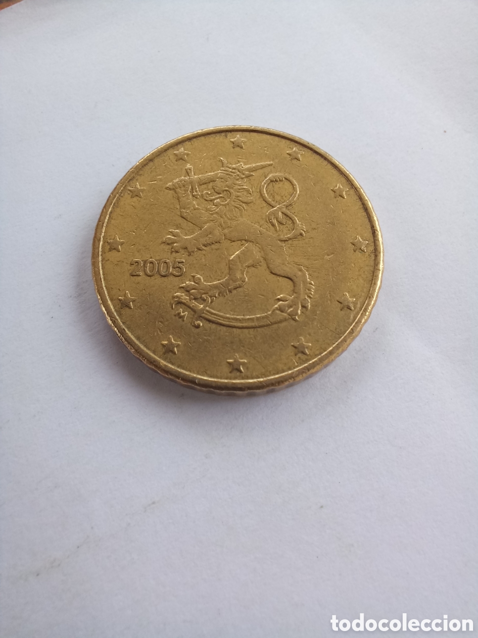 Euros: MONEDA 50 C&Eacute;NTIMOS DE EURO FINLANDIA - A&Ntilde;O 2005 (ESCUDO FINLANDIA)