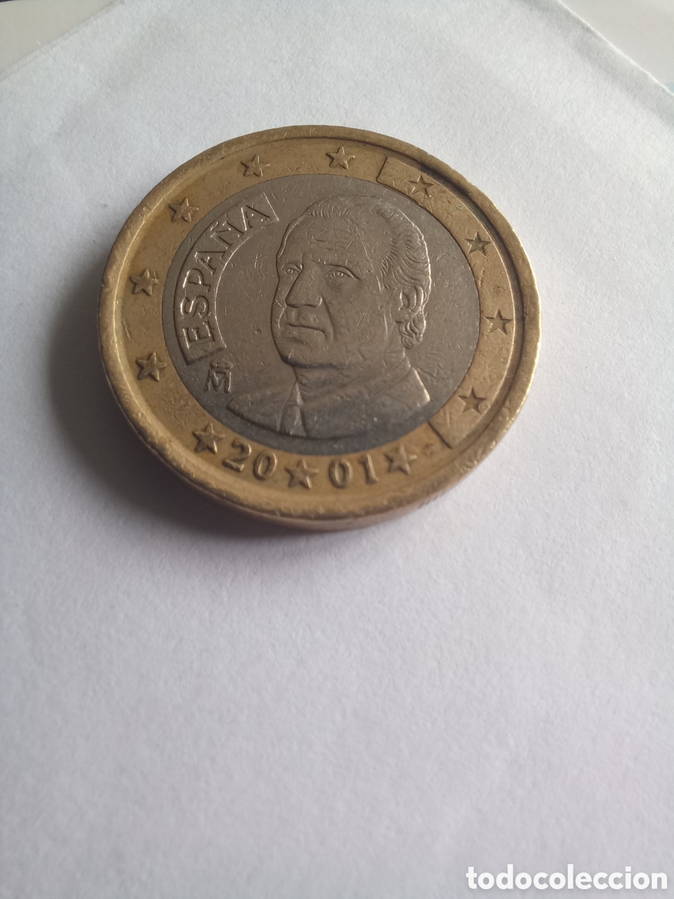 Euros: MONEDA 1 EURO ESPA&Ntilde;A - A&Ntilde;O 2001 (JUAN CARLOS I)