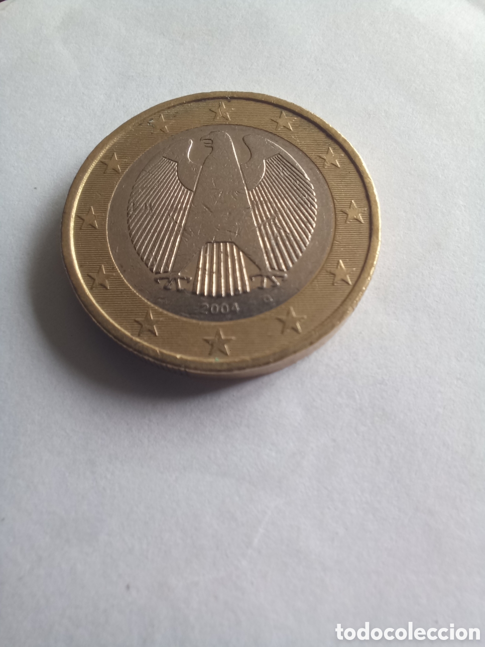 Euros: MONEDA 1 EURO ALEMANIA - A&Ntilde;O 2004, CECA G (&Aacute;GUILA HER&Aacute;LDICA)
