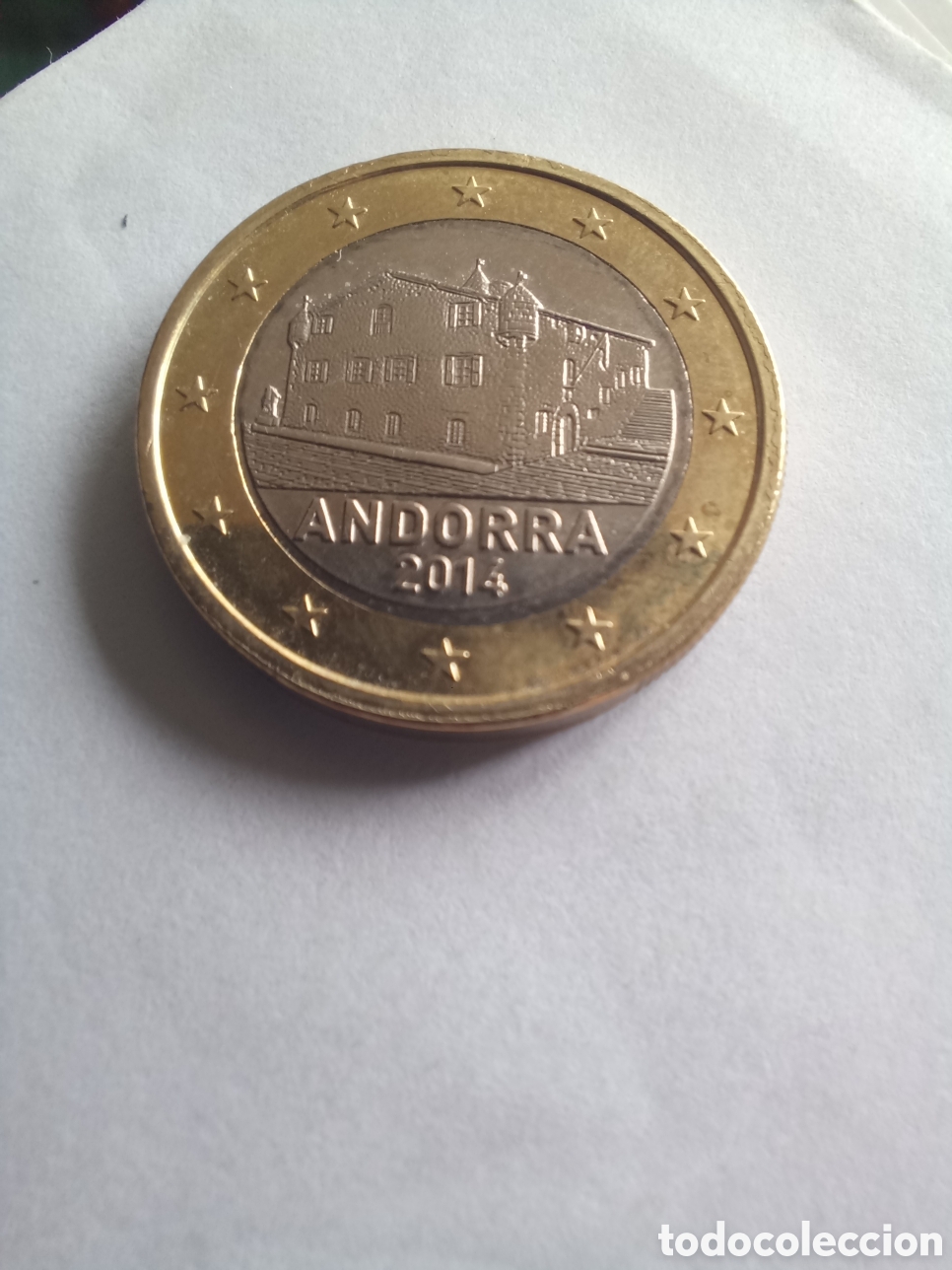 Euros: MONEDA 1 EURO ANDORRA - A&Ntilde;O 2014 (CASA DE LA VALL) EBC