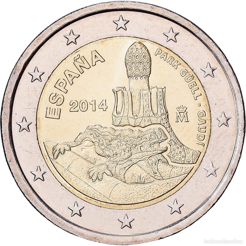 Euros: [#1513583] Espa&ntilde;a, 2 Euro, 2014, Madrid, Bimet&aacute;lico, SC