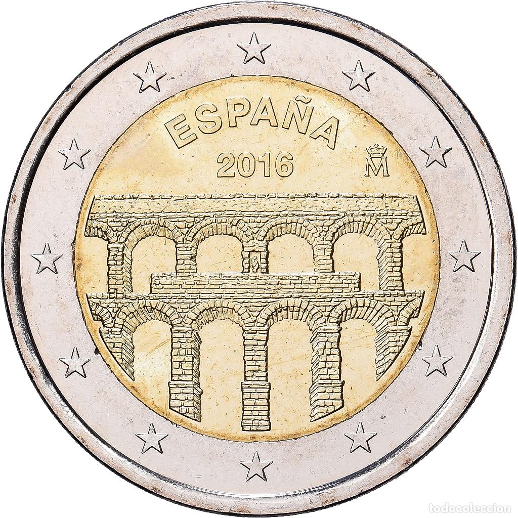 Euros: [#1513605] Espa&ntilde;a, 2 Euro, 2016, monnaie royale de madrid, Bimet&aacute;lico, SC, KM:1375