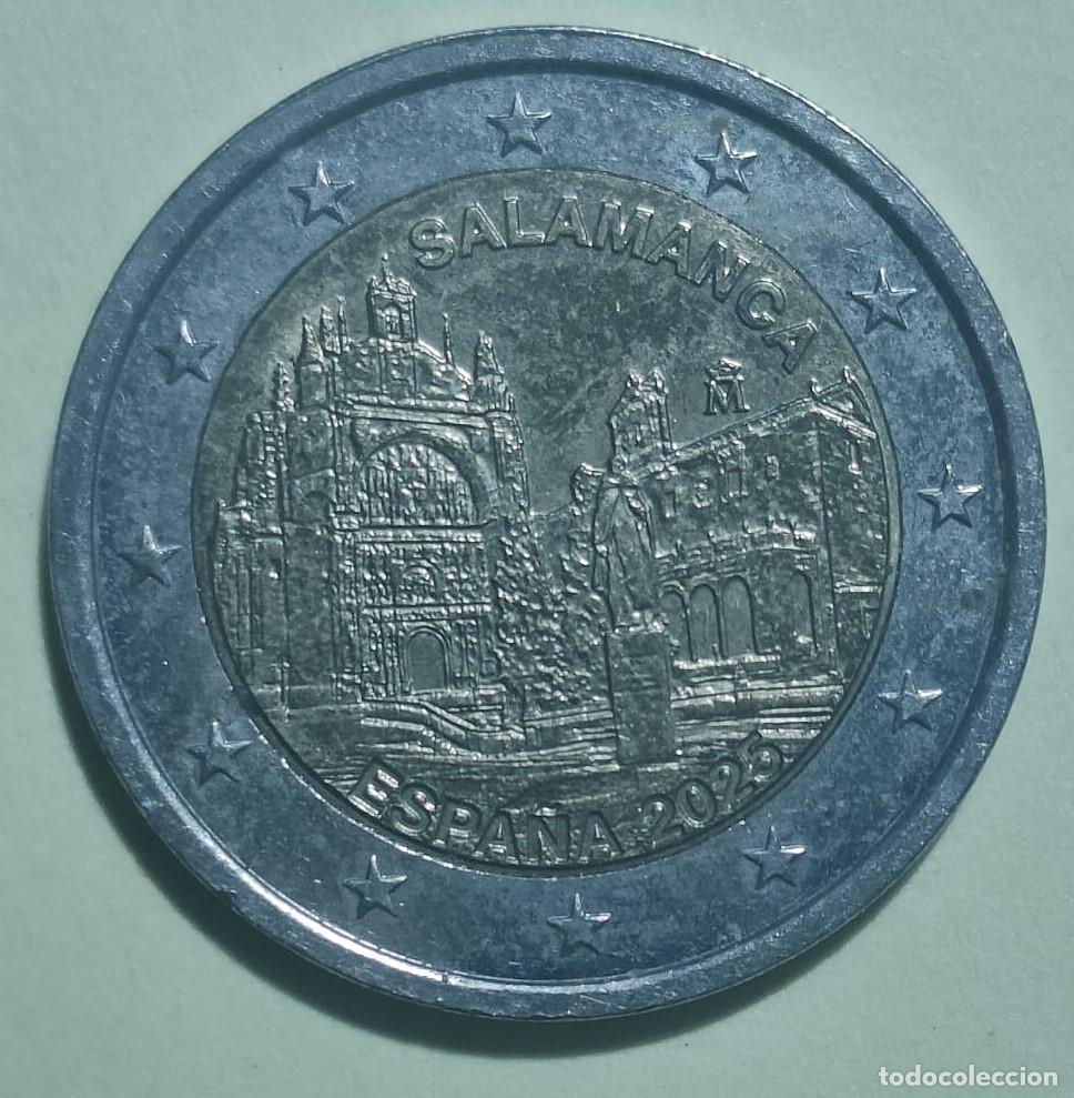 Euros: Moneda 2 Euros ESPA&Ntilde;A 2025 SALAMANCA