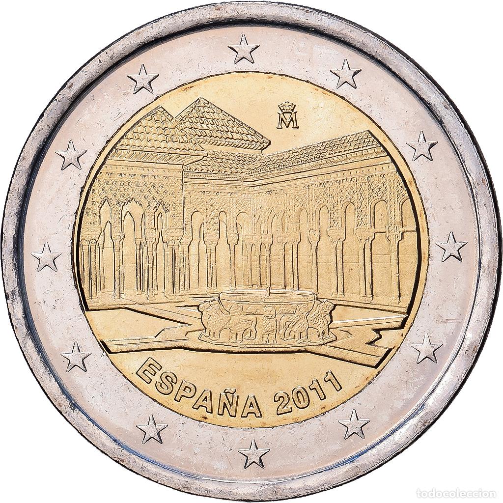 Euros: [#1513680] Espa&ntilde;a, 2 Euro, L'Alhambra de Grenade, 2011, monnaie royale de madrid