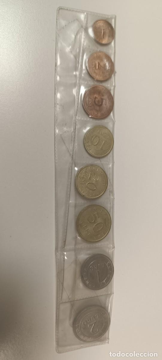 Euros: COLECCION COMPLETA DE EURO EN PRUEBA, LA QUE SE DABA EN EL A&Ntilde;O 2000, AL ESTAR LA PESETA AUN