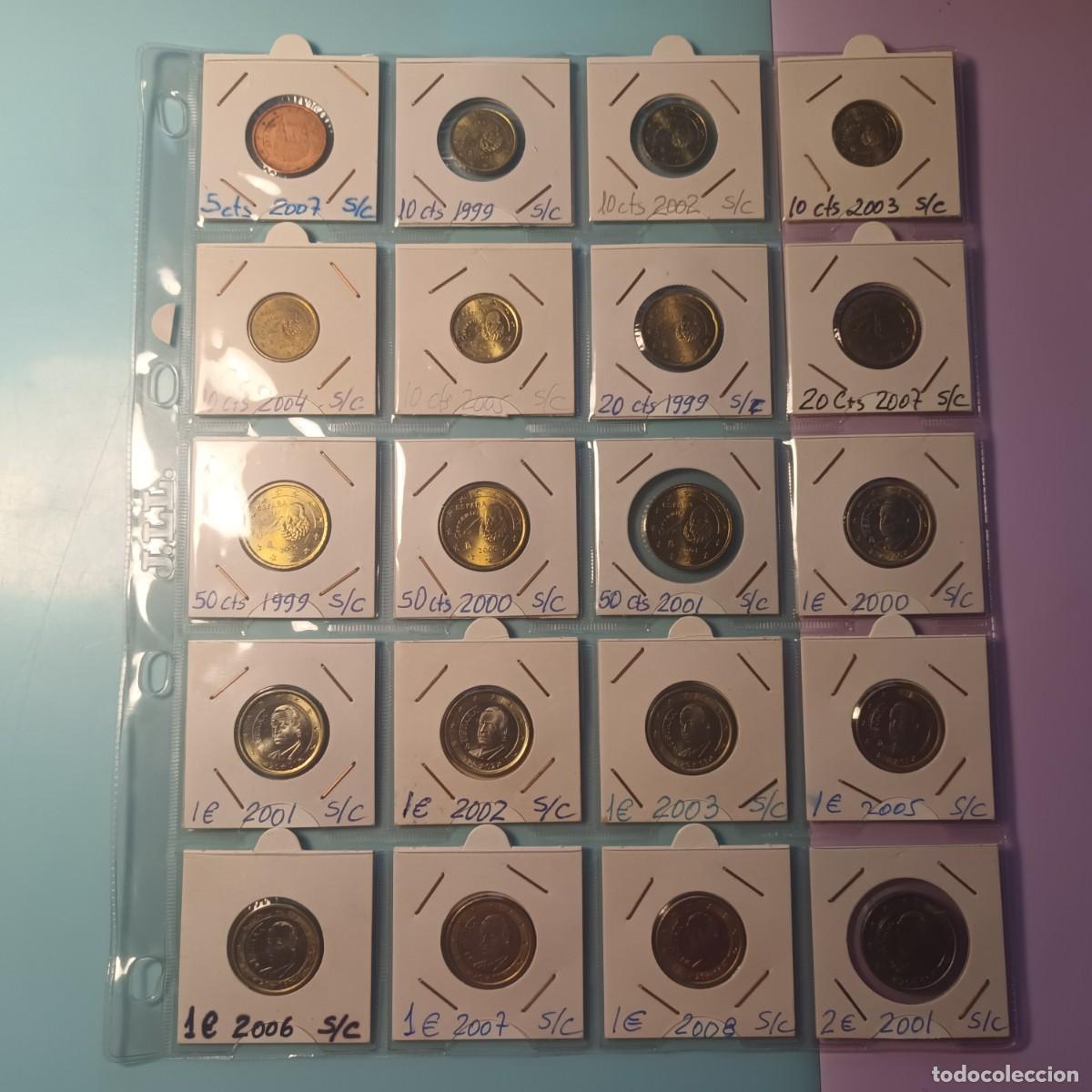 Euros: Monedas Juan Carlos I Euros Lote M-20A