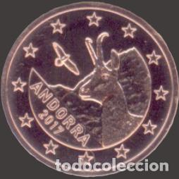 Euros: Andorra 2 Cent 2017 Unicrculated UNC - Foto 1