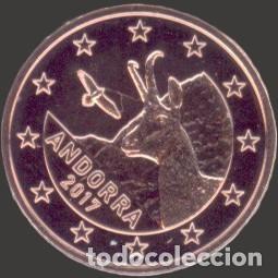 Euros: Andorra 5 Cent 2017 Unicrculated UNC - Foto 1
