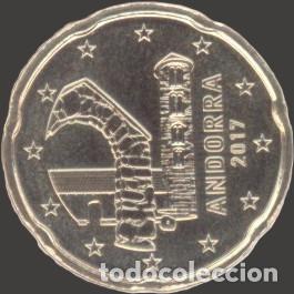 Euros: Andorra 20 Cent 2017 Unicrculated UNC - Foto 1