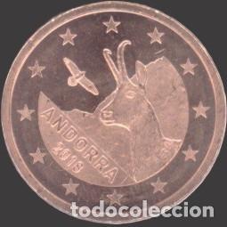 Euros: Andorra 5 Cent 2018 Uncirculated UNC