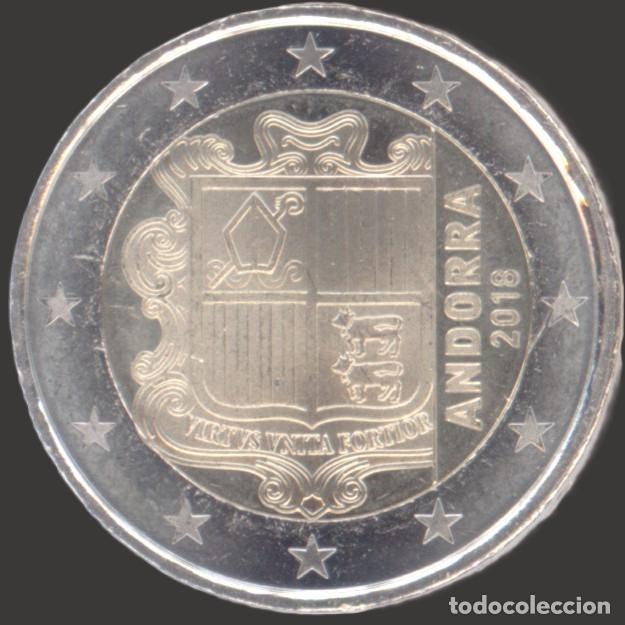 Euros: Andorra 2 Euro 2018 Uncirculated UNC - Foto 1