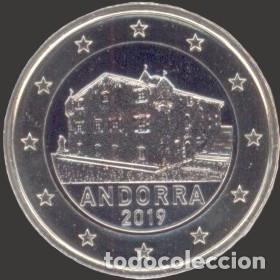 Euros: Andorra 1 Euro 2019 Uncirculated UNC - Foto 1