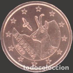Euros: Andorra 5 Cent 2020 Uncirculated UNC - Foto 1