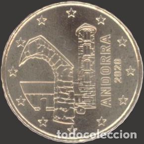 Euros: Andorra 50 Cent 2020 Uncirculated UNC - Foto 1