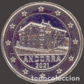Euros: Andorra 1 Euro 2021 Uncirculated UNC