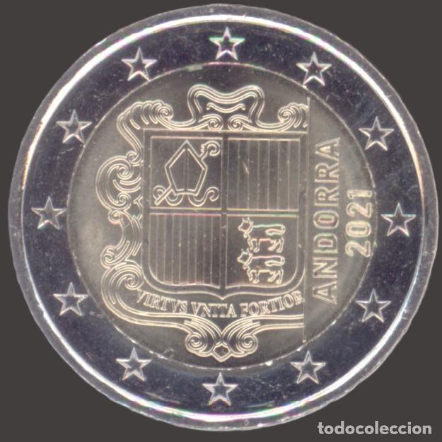 Euros: Andorra 2 Euro 2021 Uncirculated UNC