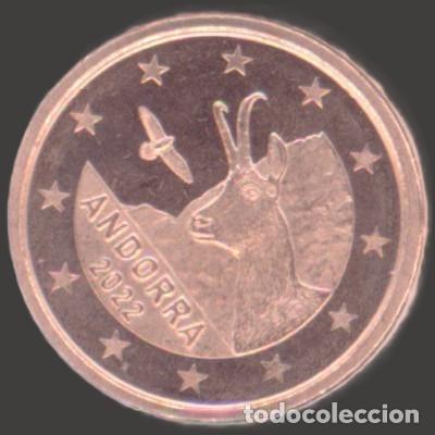 Euros: Andorra 1 Cent 2022 Uncirculated UNC