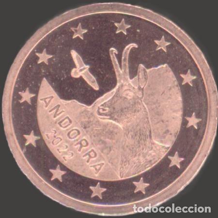 Euros: Andorra 2 Cent 2022 Uncirculated UNC - Foto 1