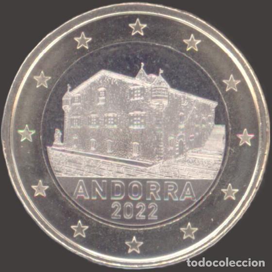 Euros: Andorra 1 Euro 2022 Uncirculated UNC