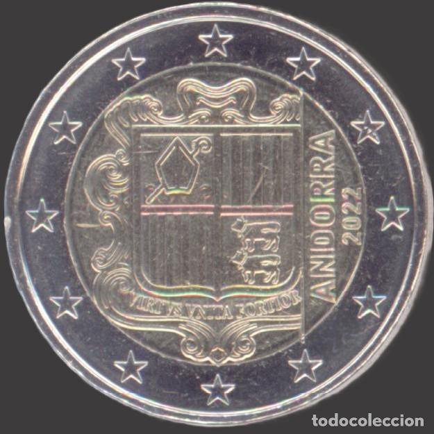 Euros: Andorra 2 Euro 2022 Uncirculated UNC