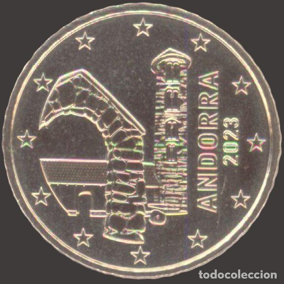 Euros: Andorra 50 Cent 2023 Uncirculated UNC - Foto 1