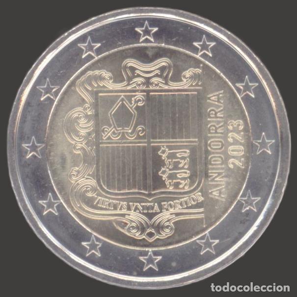 Euros: Andorra 2 Euro 2023 Uncirculated UNC