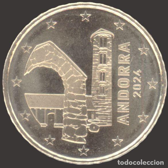 Euros: Andorra 50 Cent 2024 Uncirculated UNC