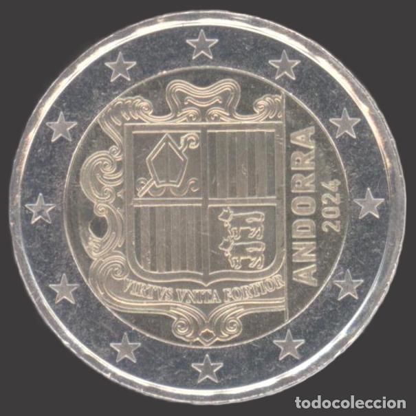 Euros: Andorra 2 Euro 2024 Uncirculated UNC