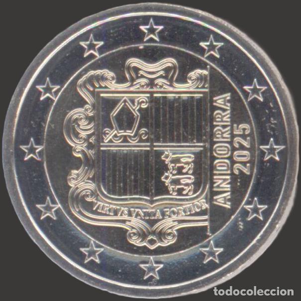 Euros: Andorra 2 Euro 2025 Uncirculated UNC