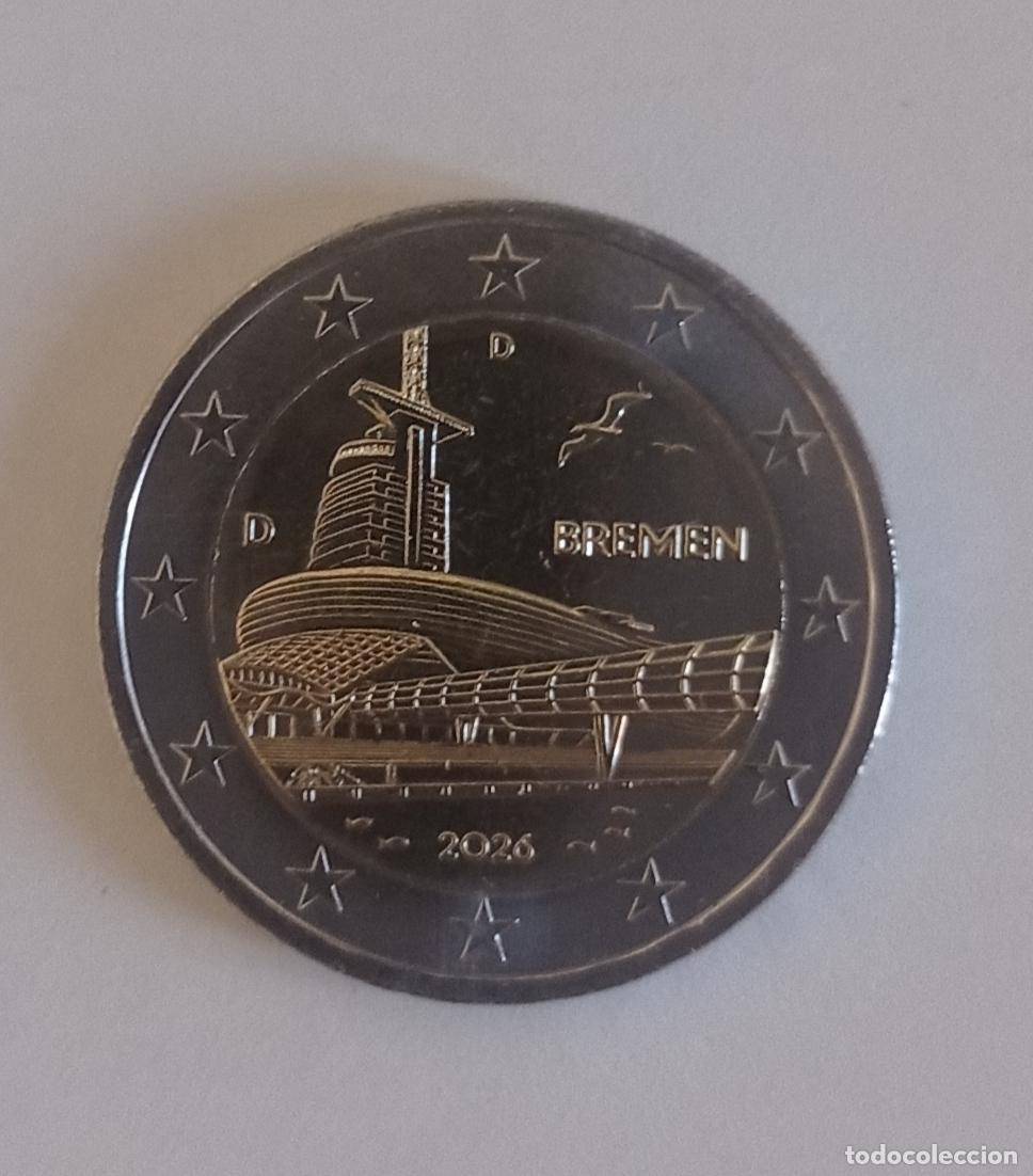 Euros: ALEMANIA 2026 MONEDA 2 EUROS CONMEMORATIVA - CASA DEL CLIMA - SIN CIRCULAR