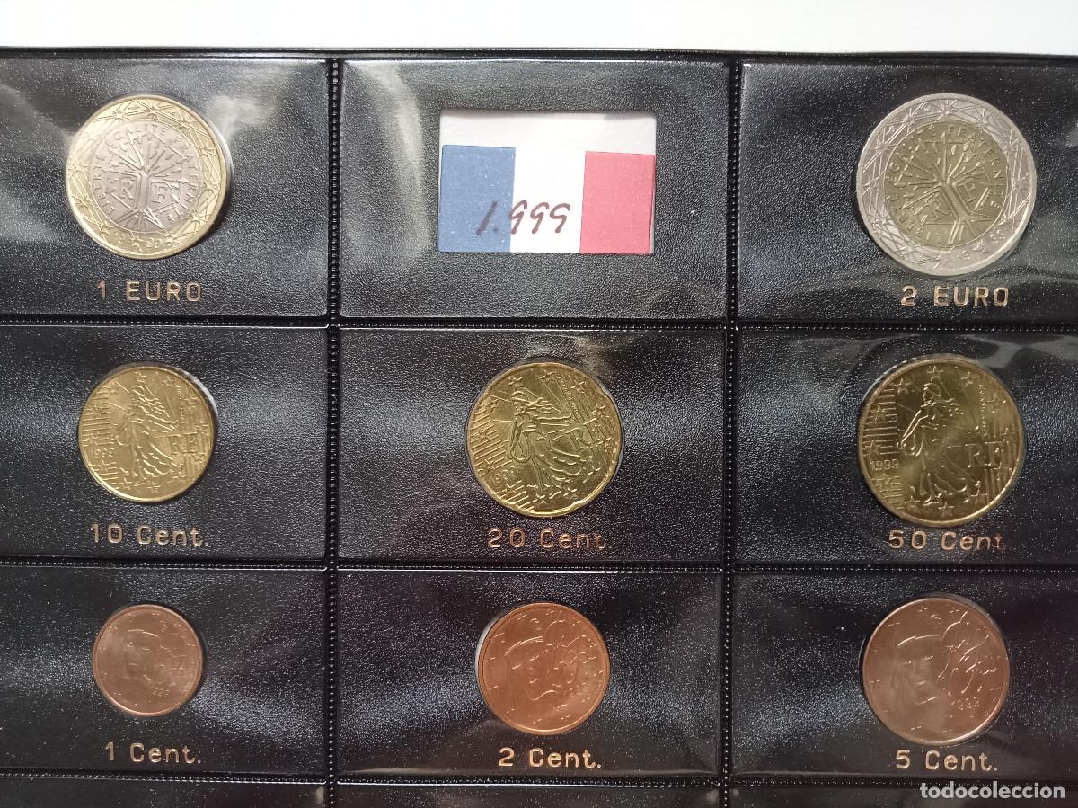 Euros: FRANCIA SERIE EURO 8 VALORES 1999 CIRCULADAS