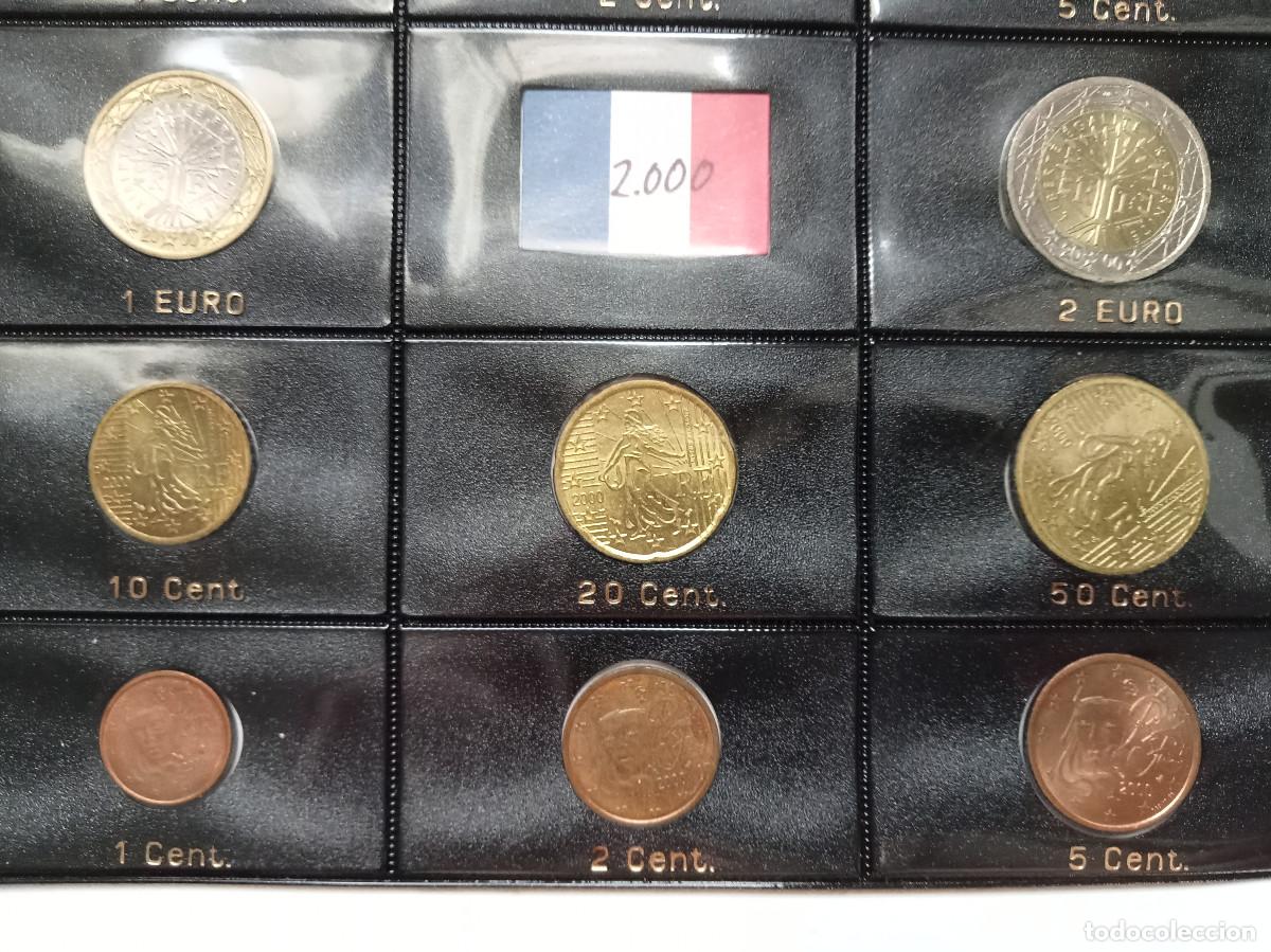 Euros: FRANCIA SERIE EURO 8 VALORES 2000 CIRCULADAS