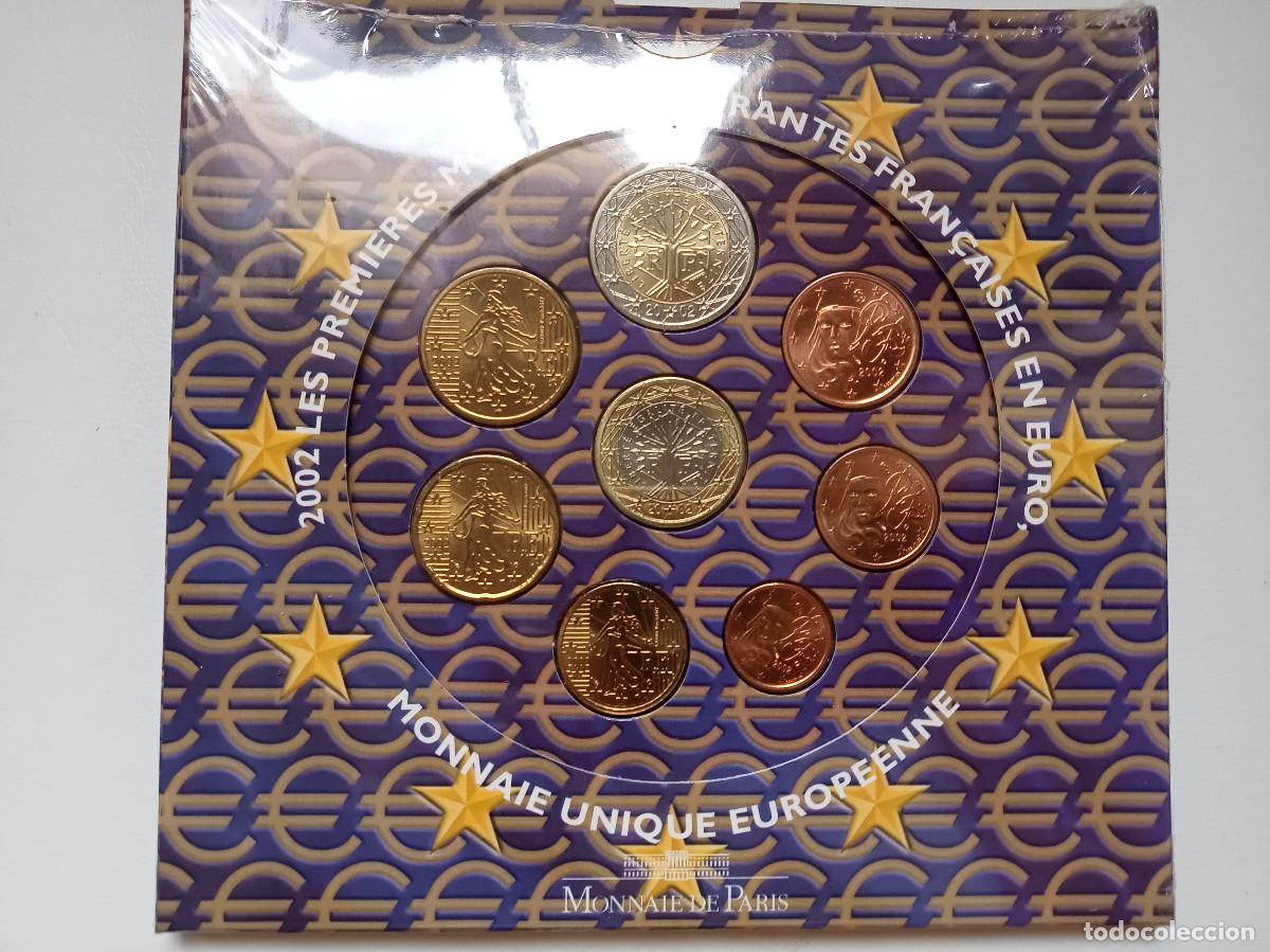Euros: FRANCIA EUROSET OFICIAL 8 VALORES 2002 FDC
