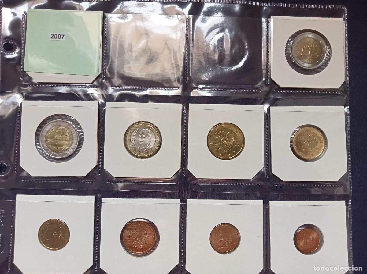 Euros: ESPA&Ntilde;A EUROSET 9 MONEDAS 2007 SC