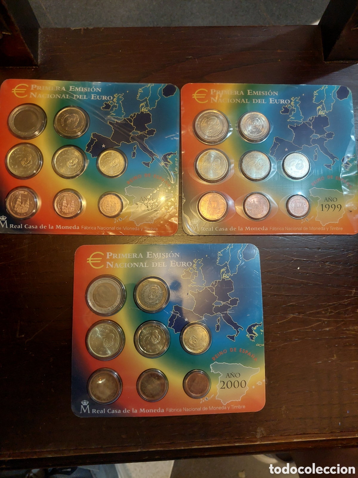 Euros: ESPA&Ntilde;A EUROS FNMT 1999 2000 2002